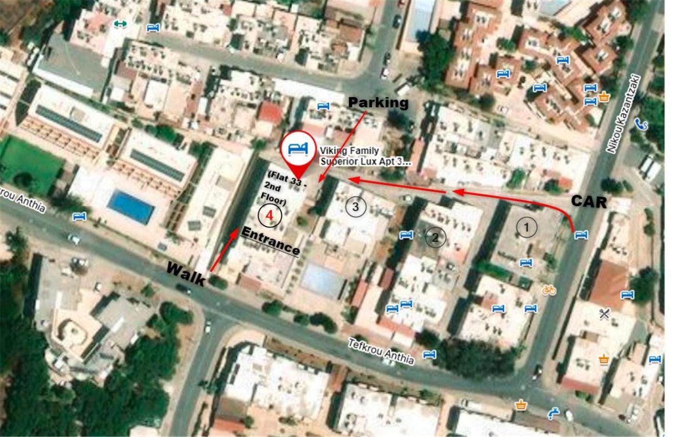 Apartmán Viking Family Superior Lux Ayia Napa Exteriér fotografie